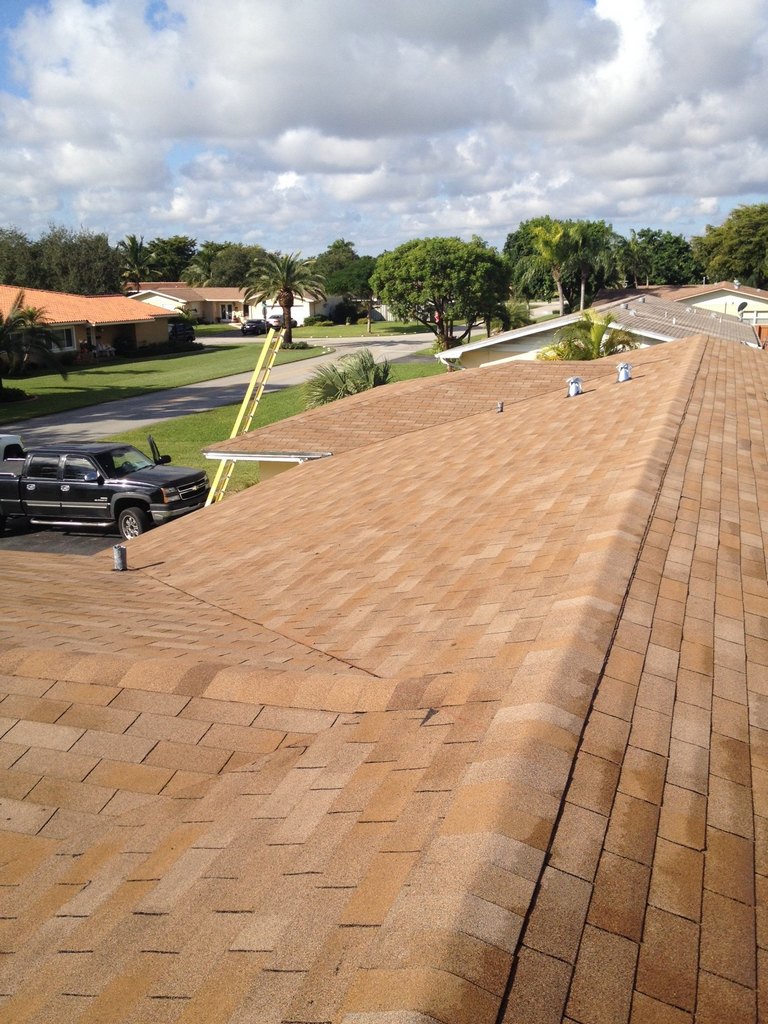New 3 Tab GAF Royal Sovereign Shingle Roof Installation — Miami General