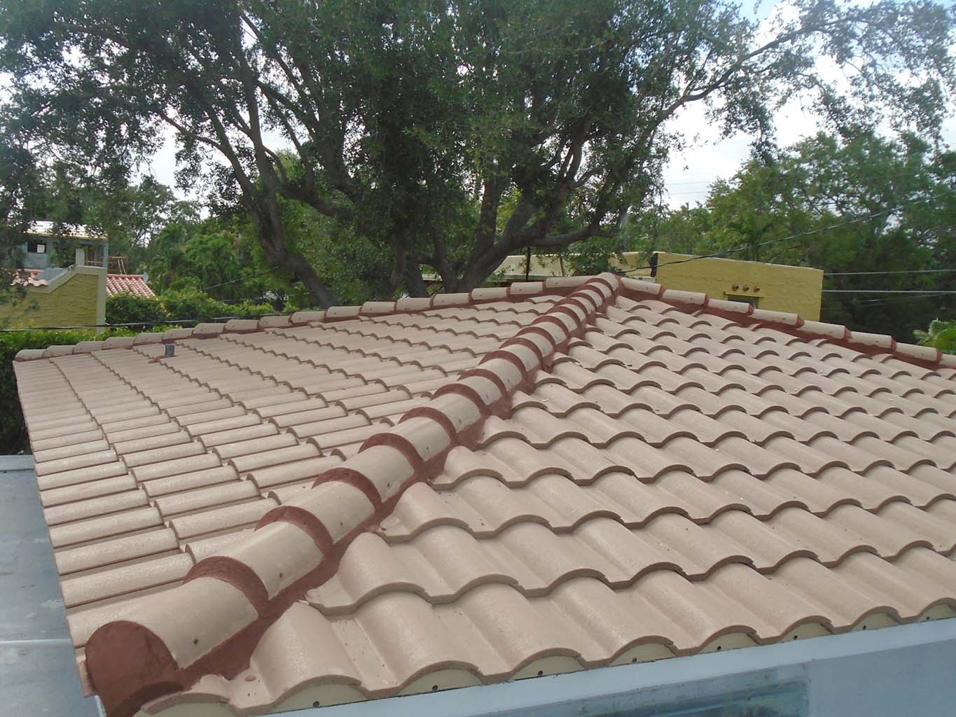 Cement Tile Roof & Flat Roof — Miami General Contractor