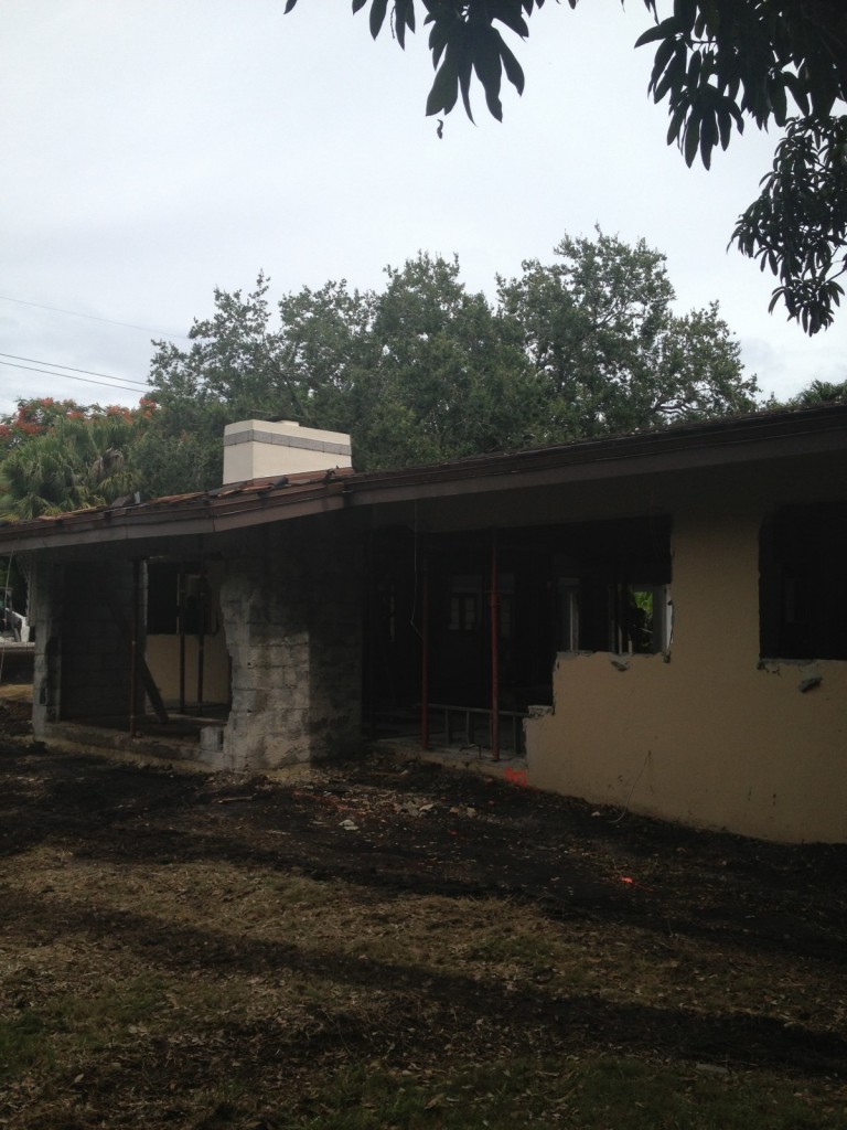 Pinecrest Remodel structural demo and support