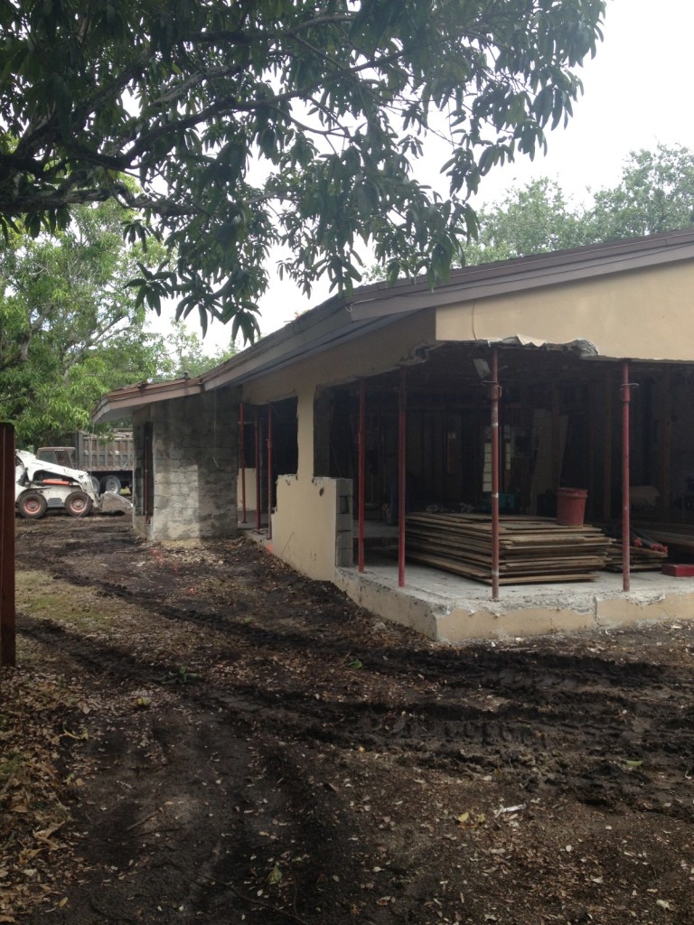 Pinecrest Remodel structural demo and support