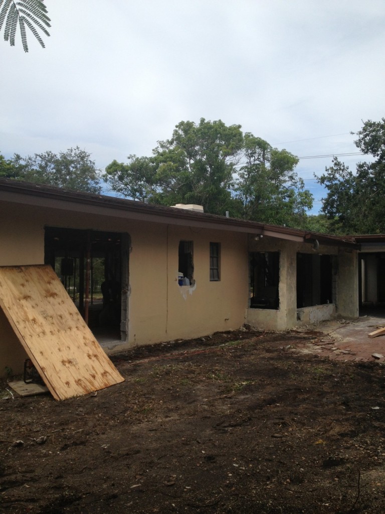 Pinecrest Remodel structural demo and support