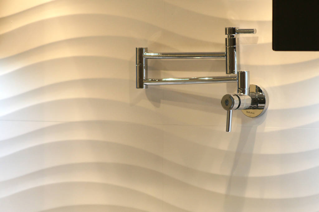 Wall-Mounted Pot Filler Faucet