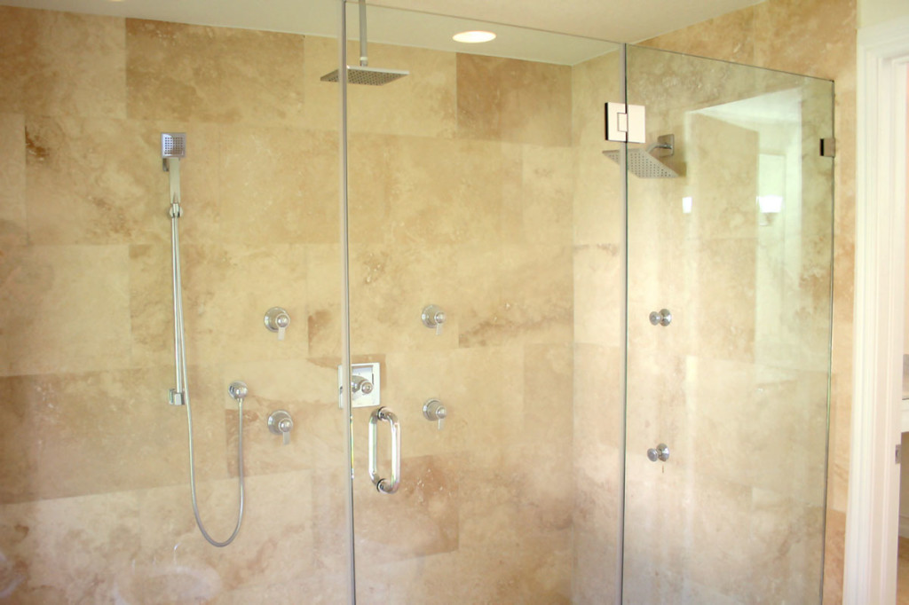 Remodeled Master Bathroom Shower